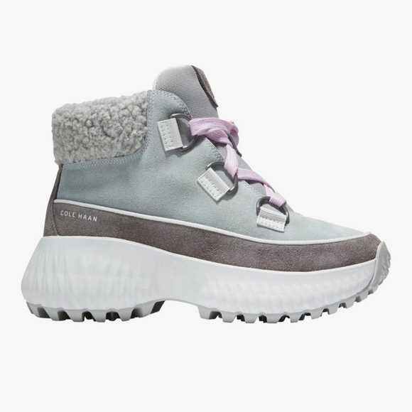 COLE HAAN Woman's Hiking WR Zerogrand Flurry Hiker Monument/Dark Size 5.5 - Picture 2 of 16